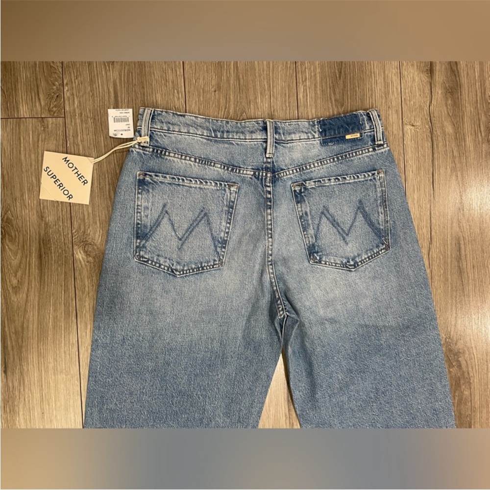 NWT Mother Jeans The Dodger Skimp Cuff in Leap of Faith Sz 32 - Picture 8 of 15